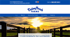 Desktop Screenshot of dairyfreshfarms.com