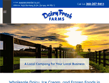 Tablet Screenshot of dairyfreshfarms.com